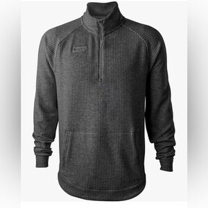 Brand New with Tags, Evoshield Men's Black Quarter-Zip Sweater.  Size Large.